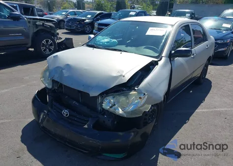 2004 Toyota Corolla Ce из США, поврежденный, VIN 1NXBR32E84Z193601